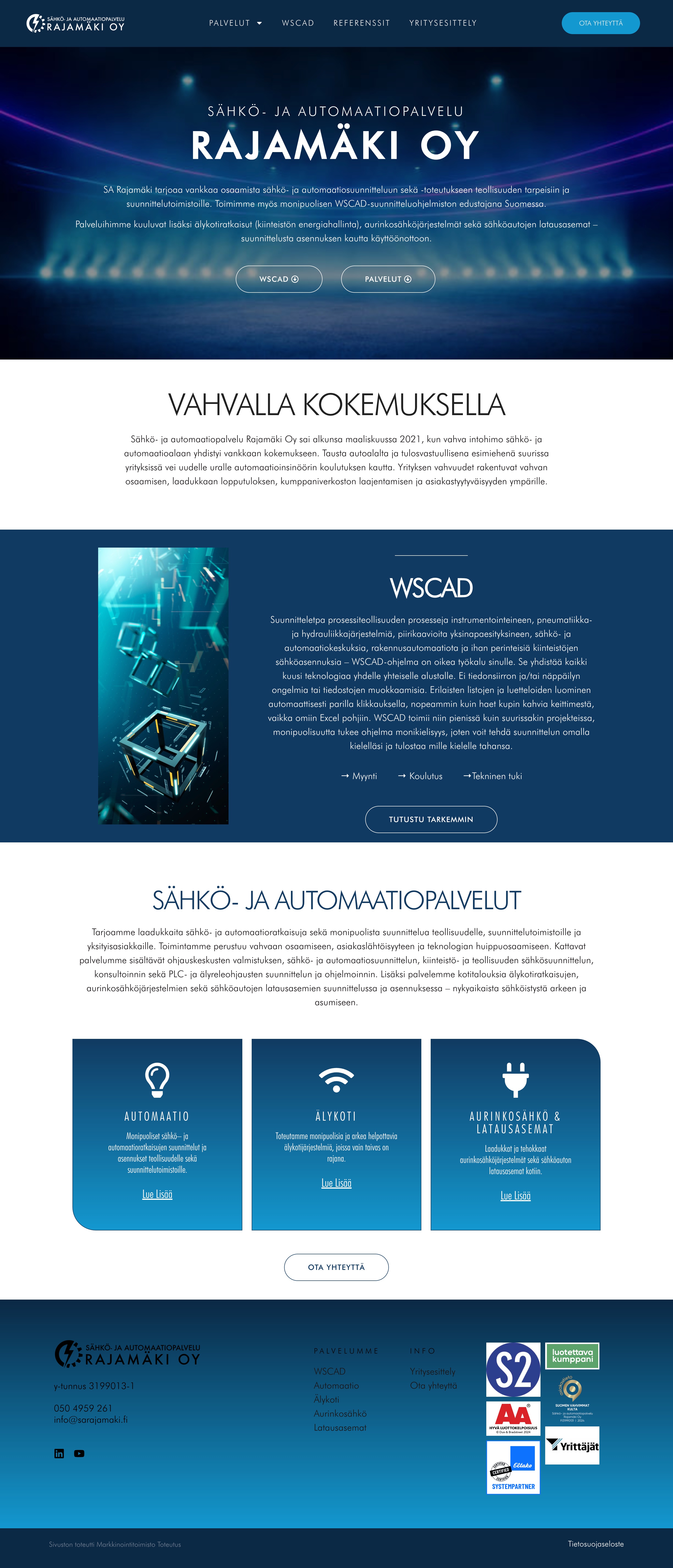 uudet kotisivut nettisivut yritykselle, nettisivujen kotisivujen tekijä, wordpress